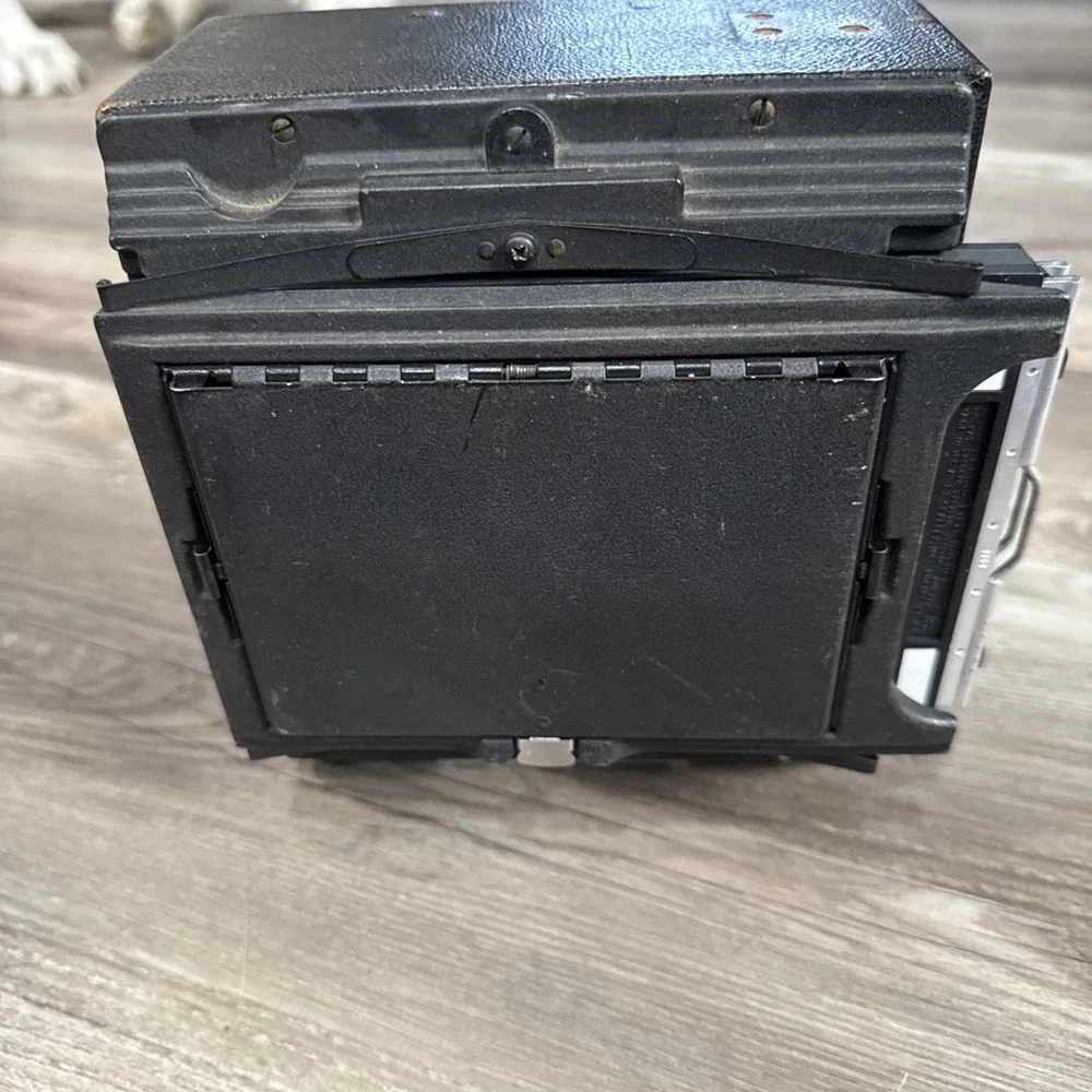 Antique Graflex Crown Graphic 4x5 Large Format Film Camera JAPAN Untested